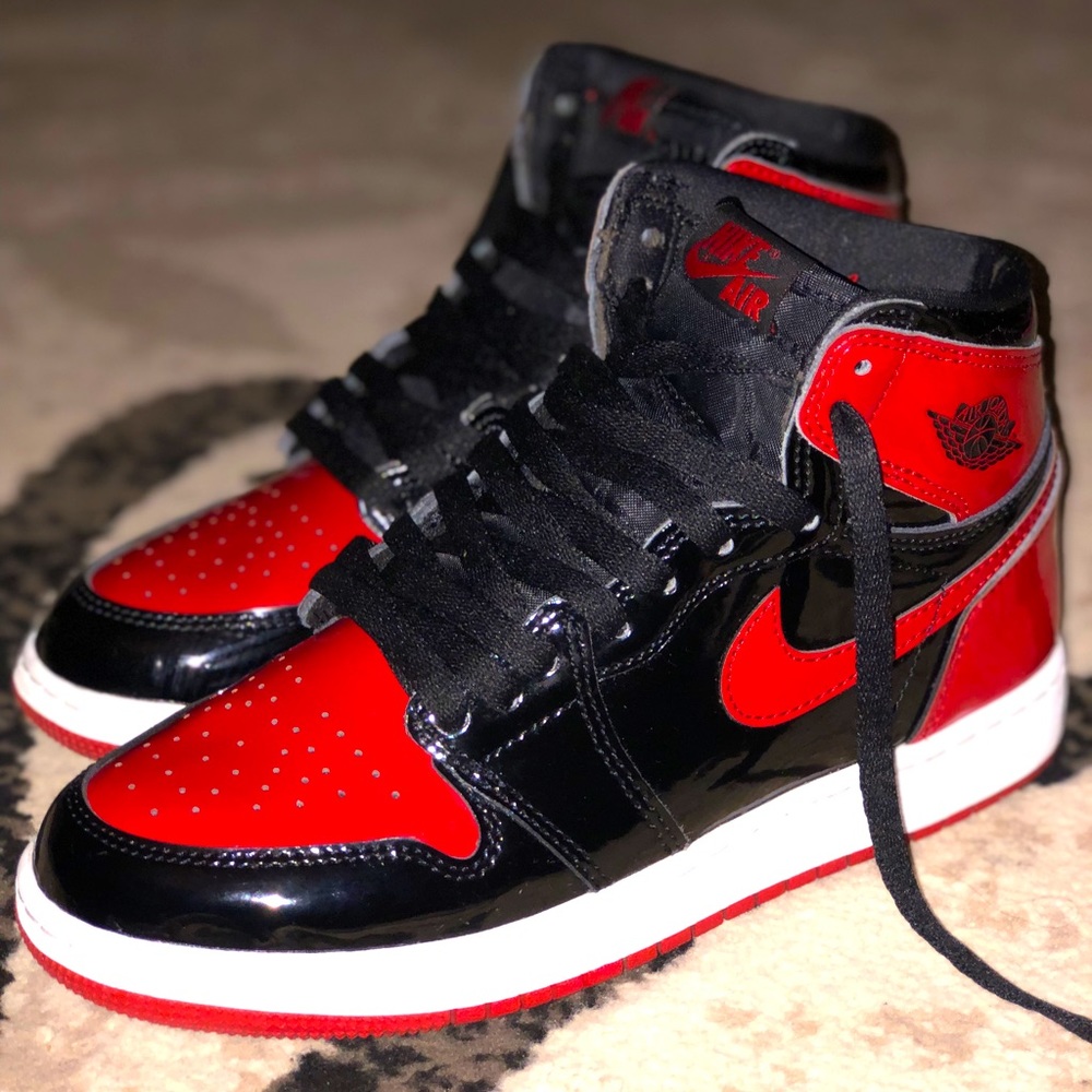 Jordan 1 Retro High OG Patent - Picture 1 of 2